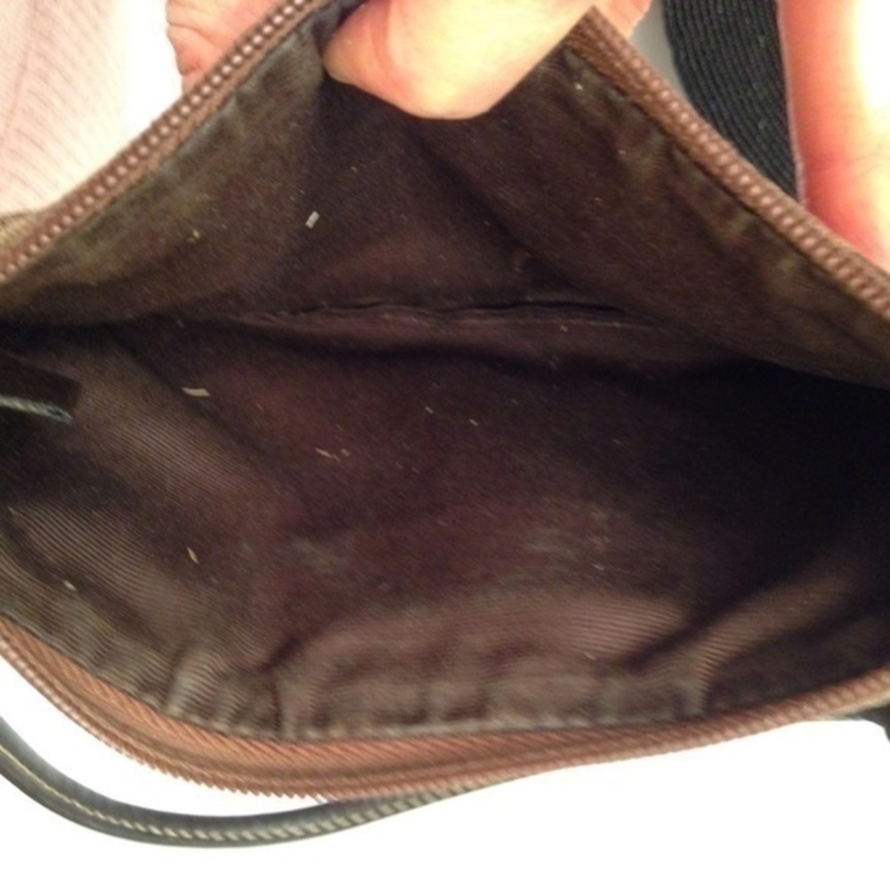 COACH SIG C vintage y2k brown wristlet clutch wallet soho - Picture 3 of 6
